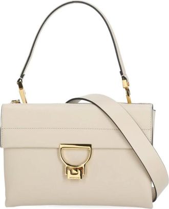 Coccinelle Handbags, female, Beige, Size: ONE SIZE Arlettis Handbag