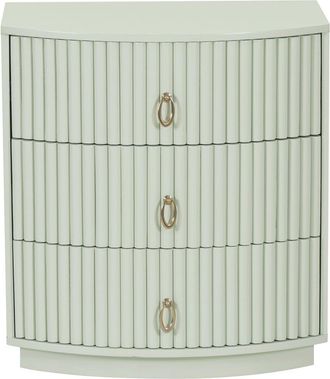 Linon Ciarra 3-Drawer Nightstand