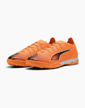 Puma Mens Ultra 6 Pro Cage Astro Turf Football Boots - Orange - Size: 11.5