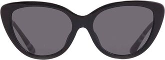 Burberry Dark Grey Butterfly Ladies Sunglasses BE4457F 416587 55