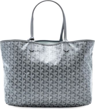 Goyard Pre-owned Womens Goyardine Saint Louis Pm - Grey Textile - One Size