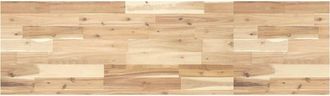 vidaXL Estante flotante madera maciza de acacia sin tratar 160x40x4 cm vidaXL
