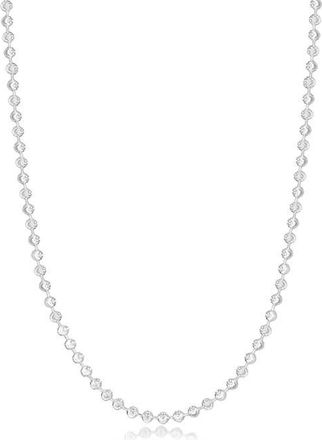 Lafonn Mona Chain Necklace in Silver at Nordstrom, Size 20