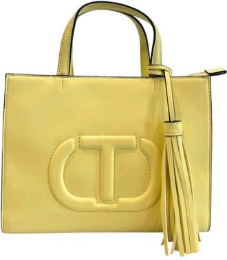 Twinset Bicolor Polyethylene Shoulder Womens Bag