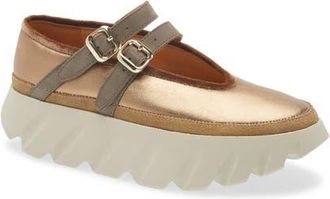 4CCCCees Tura Ballet Platform Loafer in Brass/Brass at Nordstrom, Size 6.5Us