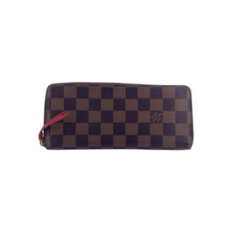 Louis Vuitton stoffen portemonnee Clemence