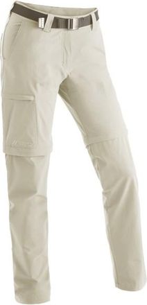 Maier Sports Inara Slim Zip Trekkinghose f&uuml;r Damen | beige