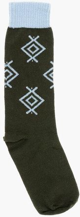 Dsquared2 Cotton Long Socks with Contrasting Details size 38-39