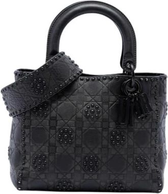 Dior Pre-owned Lady Satchel - - Pre-owned - Donna - Nero - ONE SIZE