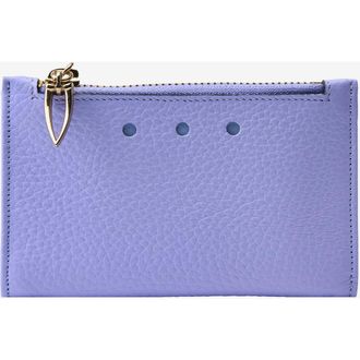 Tusk Ascot Slim Card Case with Zip Coin Pocket in Lavender at Nordstrom