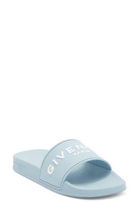 Givenchy Slide Sandal in Sky Blue at Nordstrom Rack, Size 8Us / 39Eu