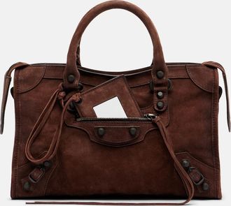 Balenciaga Bolso Le City Small de ante