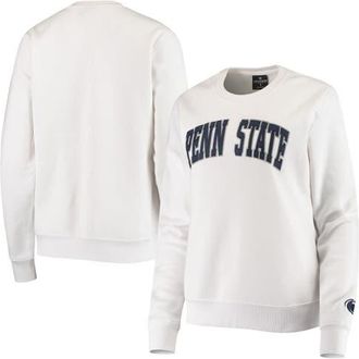 Colosseum Womens Colosseum White Penn State Nittany Lions Campanile Pullover Sweatshirt at Nordstrom, Size Xx-Large