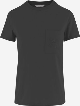 Max Mara Womens Cotton T-Shirt Grey T-Shirts & Jerseys