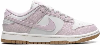 Nike Womens Dunk Low Sneakers In Platinum Violet