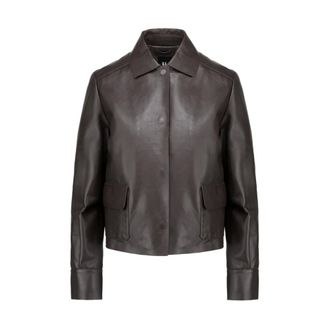 Bomboogie Chaquetas de cuero - Jackets - Mujer - Marr&oacute;n - S