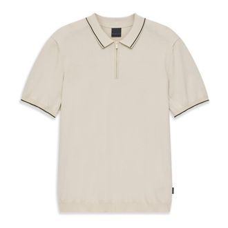 Bugatti Hombre, Camisetas, Beige, Talla: XL