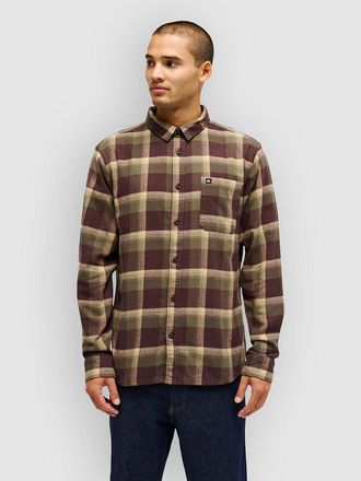 Quiksilver Motherfly Plaid Camisa verde