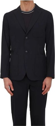 A|X Armani Exchange Blazer Blu - Heren - Blazers - Blauw - 2XS - Wol - Jassen