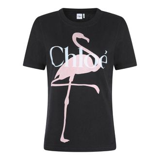 Chlo&eacute; T-Shirts And Polos Ash Black