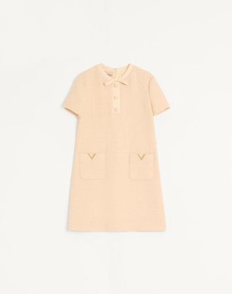 Valentino Abito Corto In Curly Wool Donna BETULLA 36
