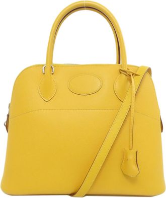 Hermès Yellow Epsom Leather Tote Bag (Pre-Owned)