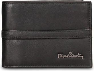 Pierre Cardin Portefeuilles & Kaarthouders - Heren - Accessoires - Zwart - Maat: ONE Size Leer