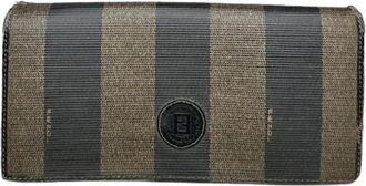 Fendi Pre-owned Leren Portemonnee - Dames - Vintage Accessoires - Veelkleurig - ONE Size - Leer - Vintage