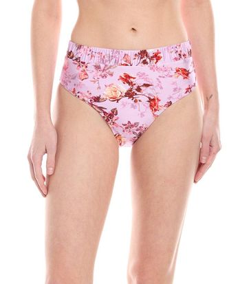 PatBo Patbo Floral Haze High-Leg Bikini Bottom