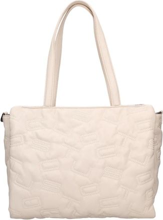Custo Barcelona Bolso de Hombro Acolchado - Bags - Mujer - Beige - ONE SIZE