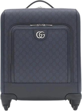 Gucci Pre-owned Weekend Travel Bag - unisex - Vintage Weekendtas - Blauw - ONE Size - Vintage