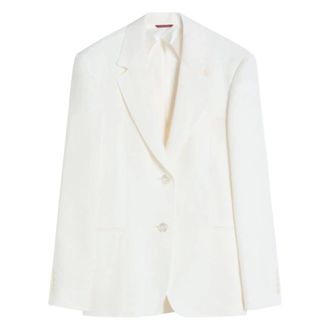 Max Mara Blazers, female, Beige, Size: M Giacca
