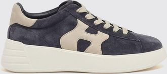 Hogan Rebel Leather and Suede Sneakers with Chunky Sole