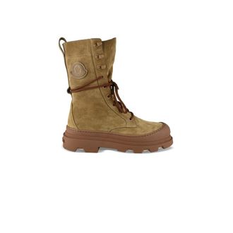Moncler Dames, Schoenen, Beige, Maat: 39 EU Leer