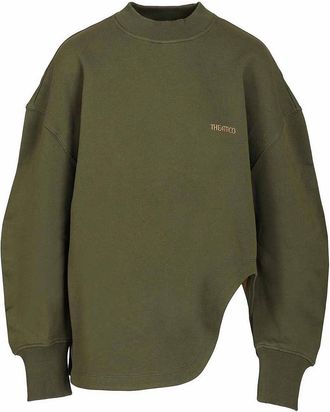 The Attico Sweatshirt With Embroidered Logo