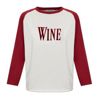 Acne Studios Dames, Tops, Rood, Maat: Xs/S Katoen