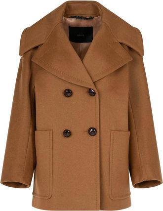 Max Mara Cappotto Doppiopetto Peacoat-Donna