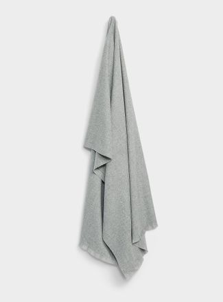 Simons Womens Frayed-edge solid scarf