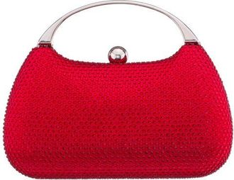 Nina Brando Clutch in Siam Red at Nordstrom