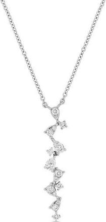 Bony Levy Solstice 18K White Gold Diamond Pendant Necklace in 18Kw at Nordstrom Rack