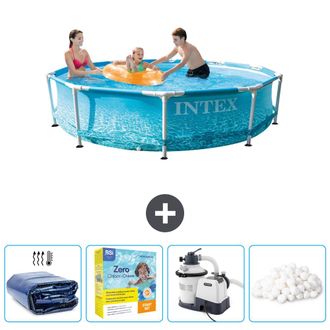 Intex Piscina Con Estructura Redonda - 305x76 Cm - 7-piezas Scb70