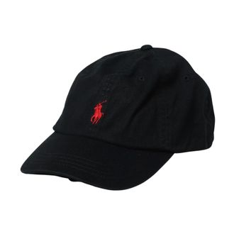 Polo Ralph Lauren Hats & Caps, male, Black, ONE SIZE, Classic Cotton Cap Polo Player Logo
