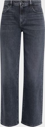 Lafayette 148 New York Straight-Leg Stretch Denim Jeans