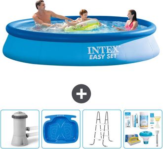 Intex Piscina Easy Set Redonda - 366x76 Cm - 7-piezas S22417
