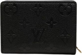 Louis Vuitton Pre-owned Wallets, female, Black, Size: ONE SIZE Pre-owned Clea Wallet