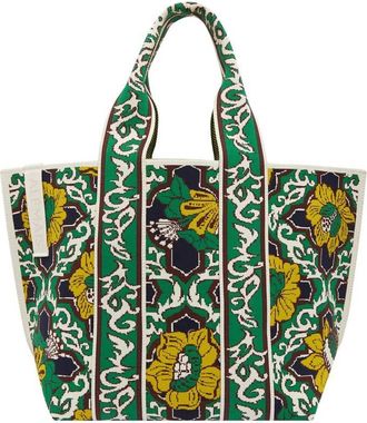 Alemais Womens Liana Jacquard Maxi Tote Bag In Multi