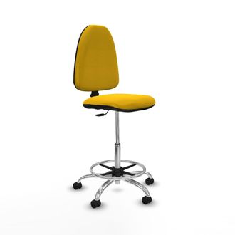 Piqueras y Crespo Silla De Oficina Piqueras Y Crespo B0005rp Amarilla Ajustable