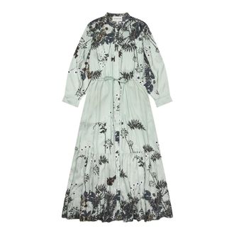 Munthe Overhemdjurken - Dames - Shirt Kleedjes - Veelkleurig - XS - Kleedjes