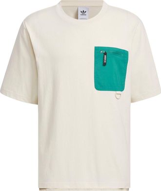 adidas Adventure Pocket T-shirt Asia Sizing Beige IK8587