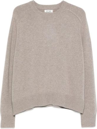 Soft Goat Trui met ronde hals - Dames - Cashmere truien - Grijs - XS - Wol - Truien & Vesten